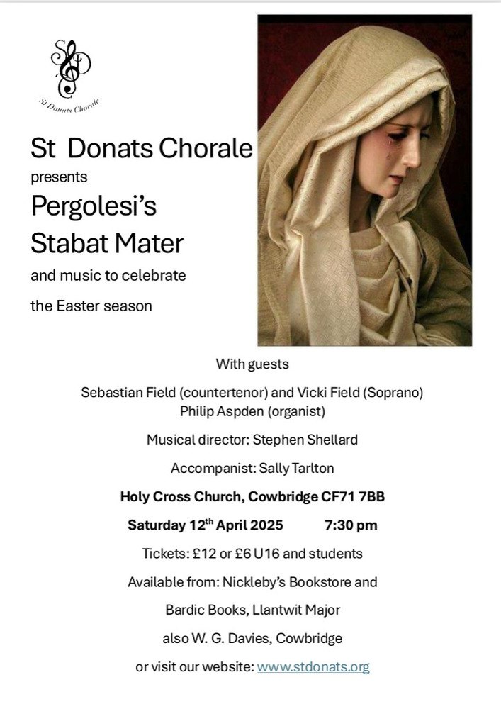 Pergolesis Stabat Mater 12th April 2025