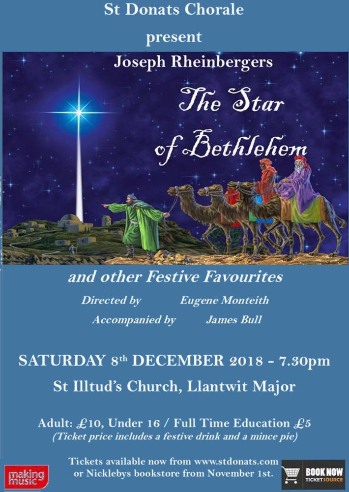 Star Of Bethlehem Joseph Rheinberger December 2018