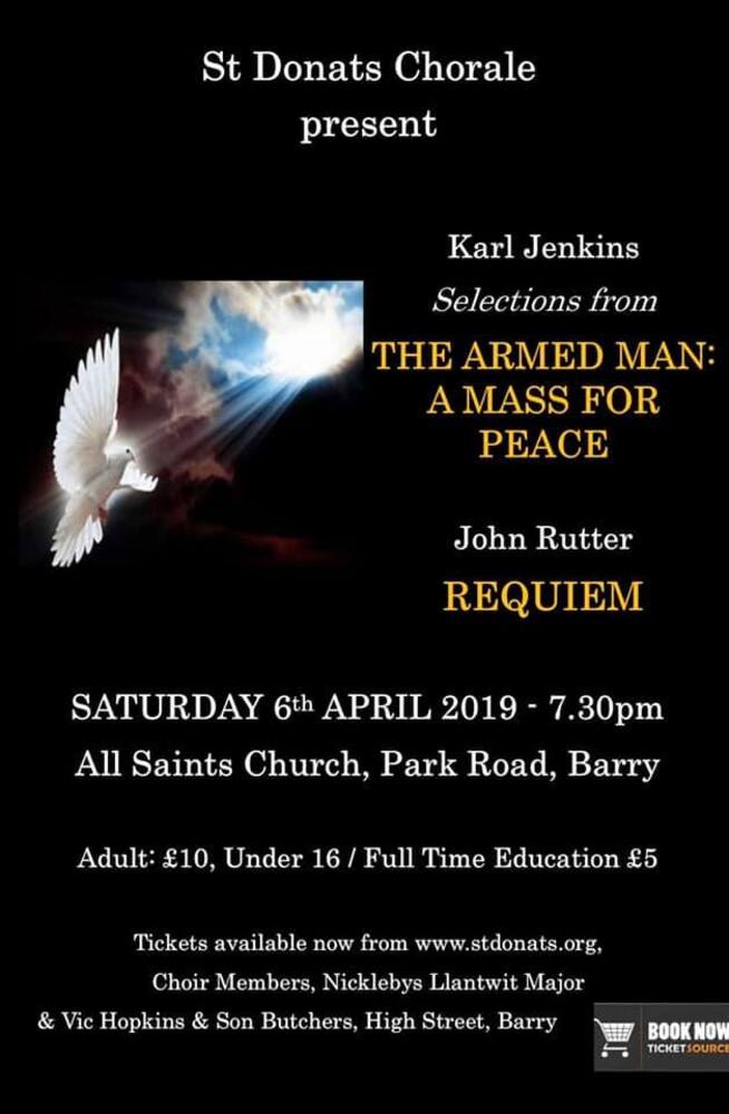 The Armed Man Karl Jenkins April 2019