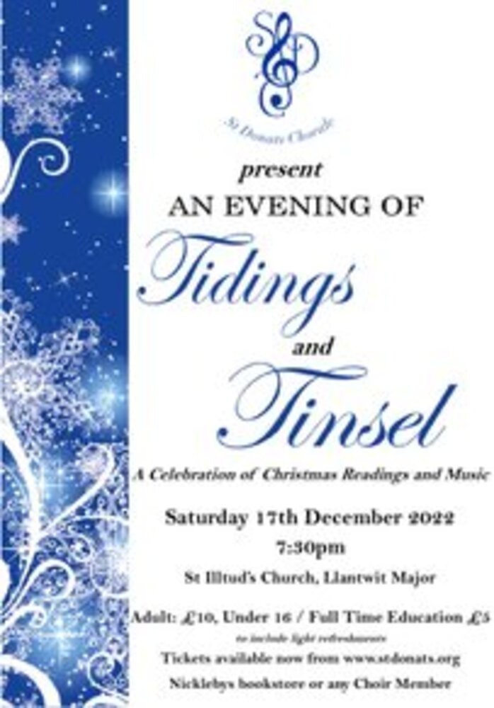 Tidings And Tinsel December 2022
